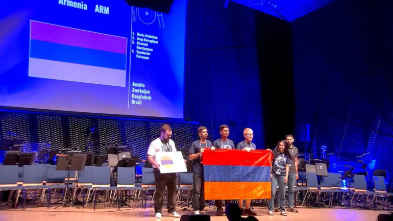 Հայ աշակերտներն Աստղագիտության և աստղաֆիզիկայի միջազգային 16-րդ օլիմպիադայում 1 արծաթե և 1 բրոնզե մեդալի են արժանացել