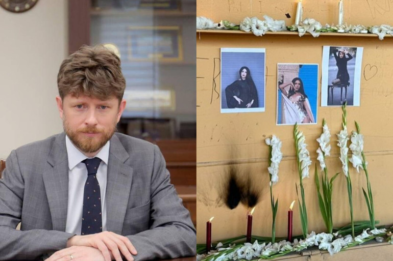 Ֆրանսիայի դեսպանը հարգանքի տուրք է մատուցել Երևանում սպանված տրանս աղջկա հիշատակին