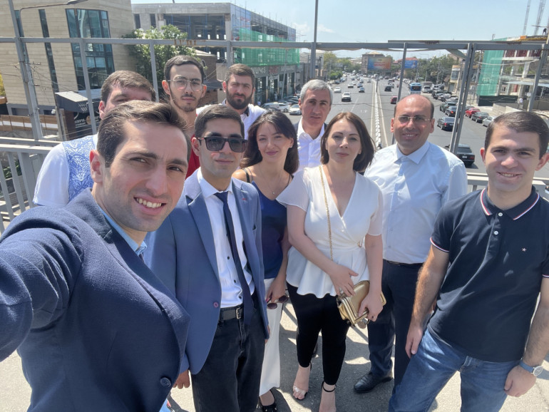 «Լուսավոր Հայաստան» կուսակցությունը մեկնարկել է քարոզարշավը (լուսանկարներ)