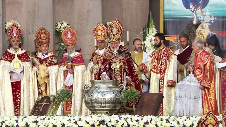 Հոկտեմբերի 1-ին տեղի կունենա Սրբալույս Մյուռոնի օրհնության արարողությունը
