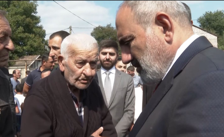 «Ժողովրդի 80 տոկոսը իմ ու քո կողմից է»․ 92-ամյա լոռեցին՝ Փաշինյանին (տեսանյութ)