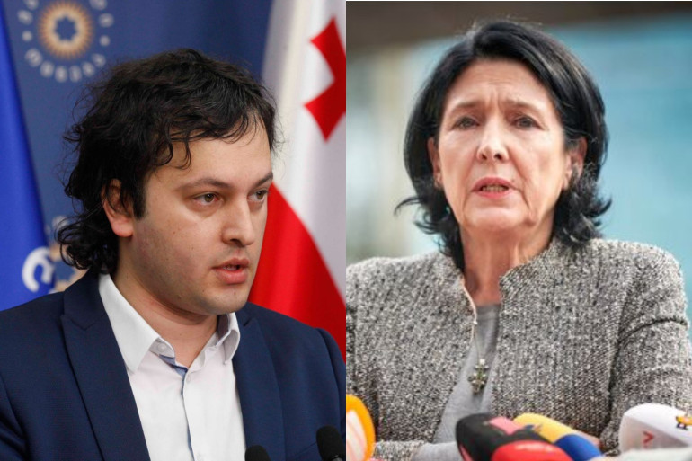 «Վրացական երազանք» կուսակցությունը նախագահ Սալոմե Զուրաբիշվիլիի դեմ իմպիչմենթի գործընթաց է սկսել. Կոբախիձե