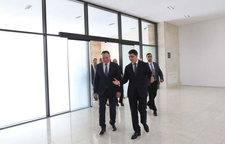 Քյարամյանը և Վրաստանի ՆԳ նախարարը քննարկել են երկու կառույցների հարաբերությունների զարգացման հնարավորությունները