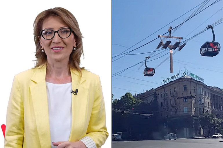 Արդեն կարող եք իրական ռեժիմով տեսնել, թե ինչպիսին է լինելու Երևանի ճոպանուղին. Մանե Թանդիլյան (տեսանյութ)