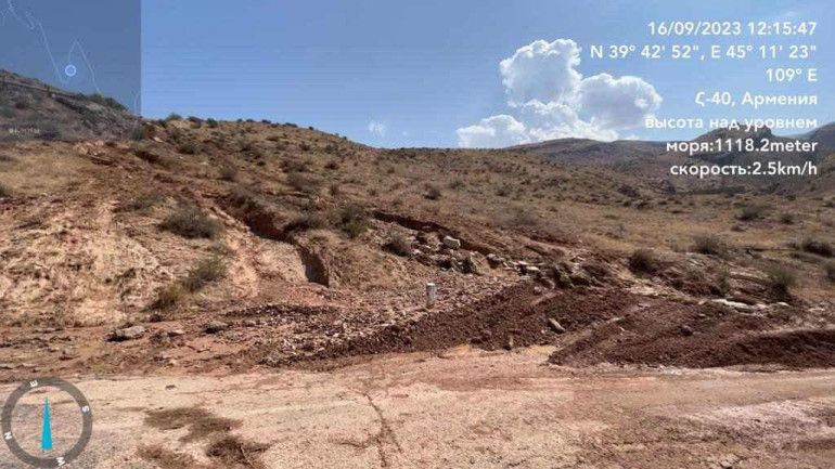 Արենի-Խաչիկ-Գնիշիկ-Եղեգնաձոր ճանապարհը երկկողմանի փակ է