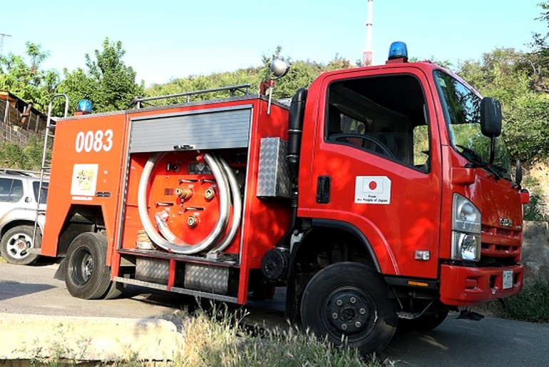 Հրդեհ` Գյումրի քաղաքում