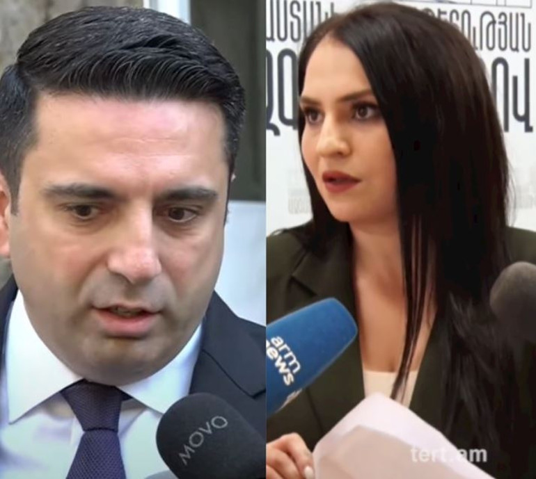 Ալեն Սիմոնյանը դատապարտել է Անի Գևորգյանի հետ կապված միջադեպը