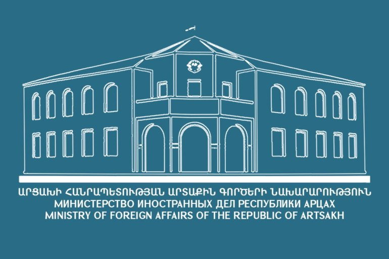 Արցախի Հանրապետությունը պահանջում է միջազգային հանրությունից ձեռնարկել միջոցներ ադրբեջանական ռազմական ագրեսիան անհապաղ կասեցնելու ուղղությամբ․ ԱՀ ԱԳՆ