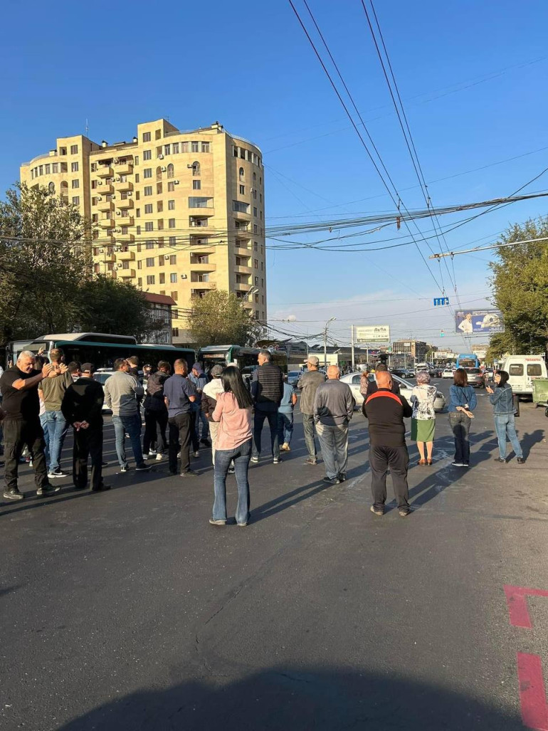 Անհնազանդության ակցիաները Երևանում (տեսանյութ)