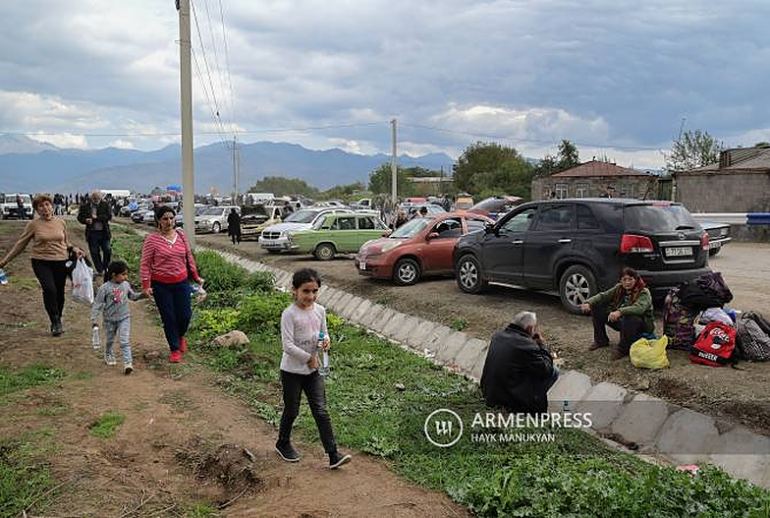Սեպտեմբերի 26-ին ժամը 20:00 դրությամբ ԼՂ-ից Հայաստան մուտք է գործել տեղահանված 28,120 անձ