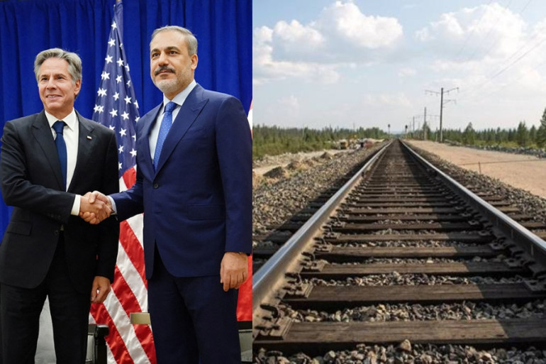 Բլինկենը Ֆիդանի հետ քննարկել է Թուրքիայի և Ադրբեջանի միջև տրանսպորտային կապերը, որոնք կարող են անցնել Հայաստանով. Պետդեպ