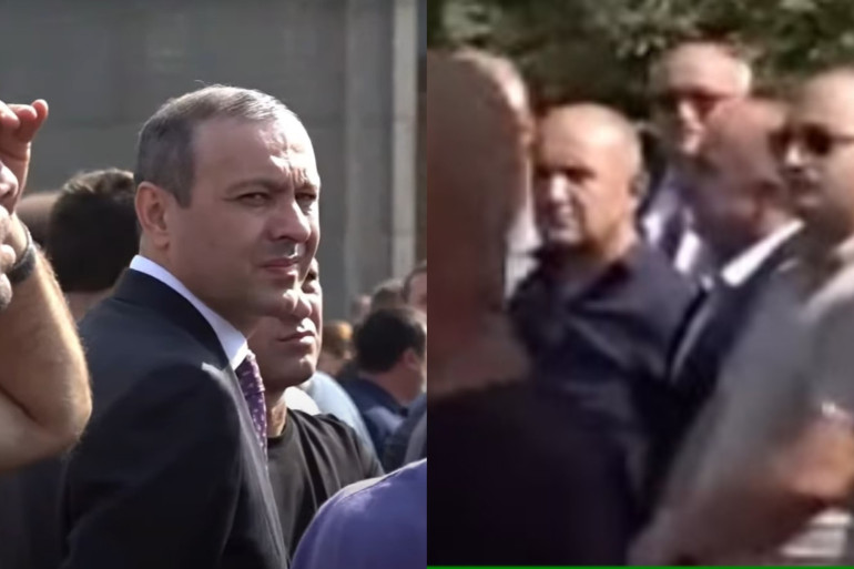Մարտունու քաղաքապետի հուղարկավnրությանը մասնակցել են Արմեն Գրիգորյանն ու Սամվել Բաբայանը