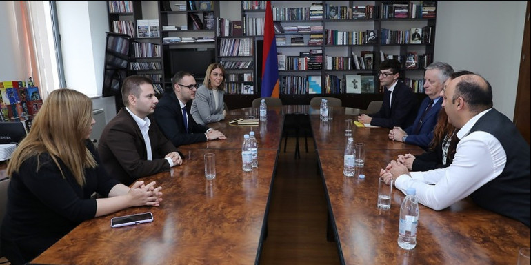 Վստահ եմ՝ մեր համագործակցությունը շարունակական կլինի.  Ալֆրեդ Քոչարյանն ընդունել է Ֆրանսիայի ժառանգության ազգային ինստիտուտի ներկայացուցիչներին
