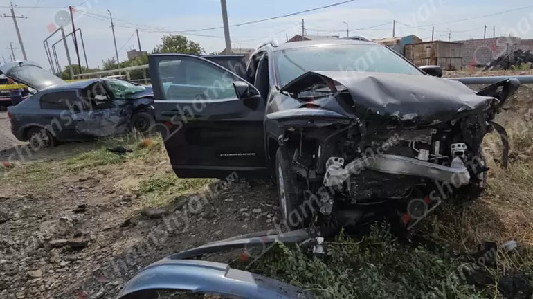 Կոտայքում բախվել են Jeep Cherokee-ն ու Opel-ը, կան վիրավորներ. Shamshyan.com