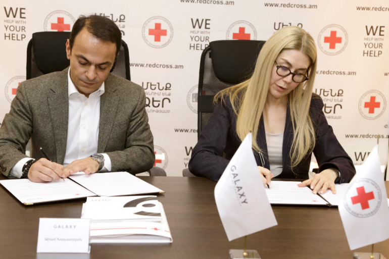 Հայկական Կարմիր խաչը և «Գալաքսի» ընկերությունների խումբը կհամատեղեն ջանքերը հանուն Արցախի հայրենակիցների. 100 տոննա հումանիտար օգնություն կհատկացվի ընտանիքներին