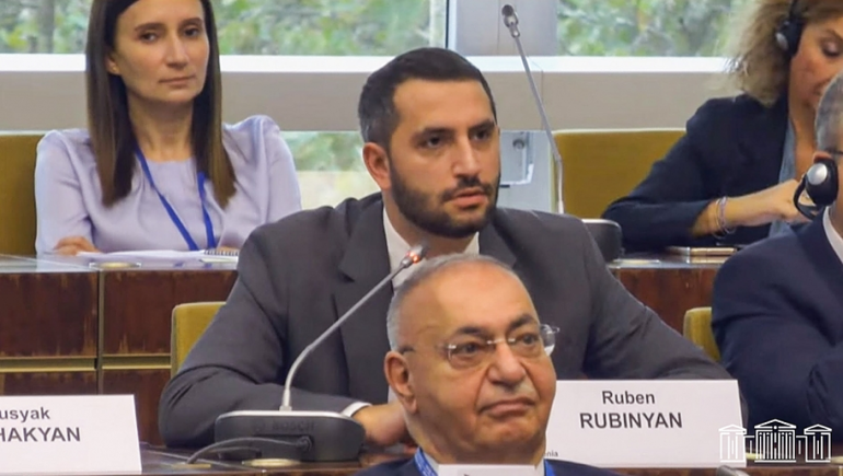 Ապշեցնում է մեր ադրբեջանցի գործընկերների ցինիզմի մակարդակը, որոնք ստանձնել են իրենց ավտորիտար, ցեղասպան ռեժիմի պաշտպանների դերը. Ռուբեն Ռուբինյան (տեսանյութ)