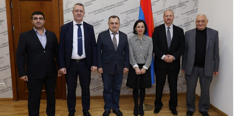 ԿԳՄՍ նախարար Ժաննա Անդրեասյանն ընդունել է Համաշխարհային հակադոպինգային գործակալության տնօրեն Թոմ Մեյին