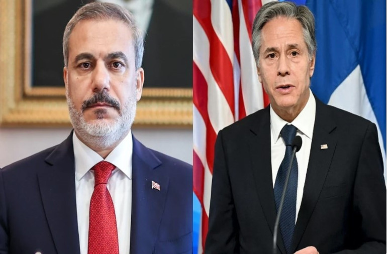 Թուրքիայի ԱԳ նախարարը Բլինքենի հետ քննարկել Է Գազայի հումանիտար իրավիճակը