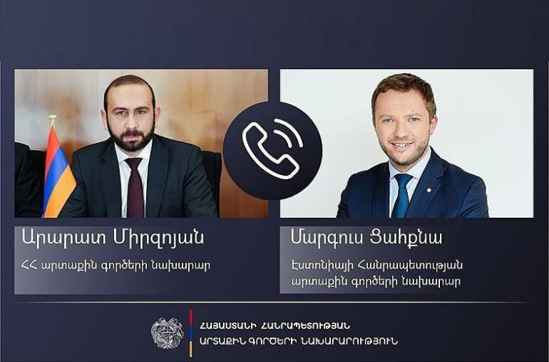 Արարատ Միրզոյանն Էստոնիայի ԱԳ նախարարի հետ զրույցում ընդգծել է ՀՀ ինքնիշխանության և տարածքային ամբողջականության նկատմամբ նկրտումների զսպման անհրաժեշտությունը