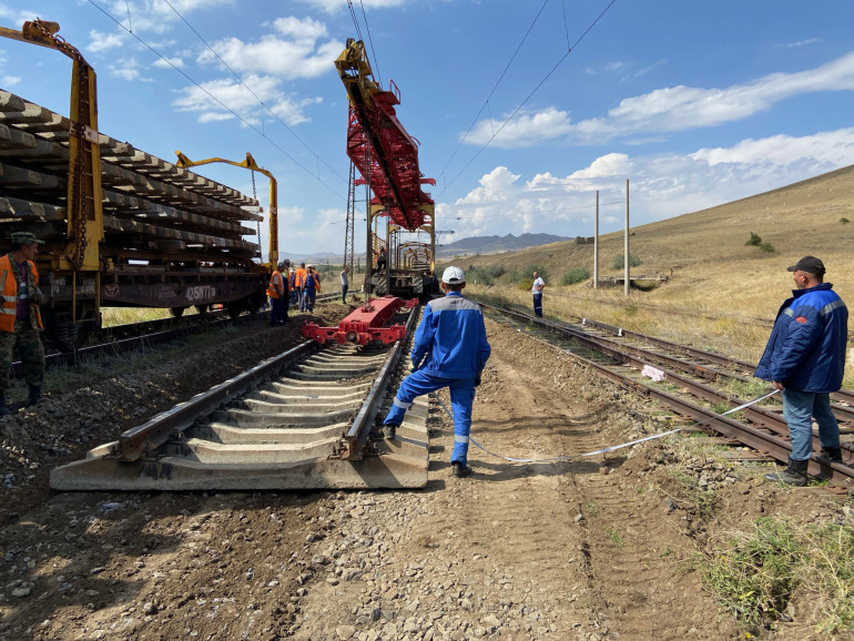 Դալարիկ-Քարակերտ երկաթուղային հատվածի երթևեկությունը վերականգնվել է