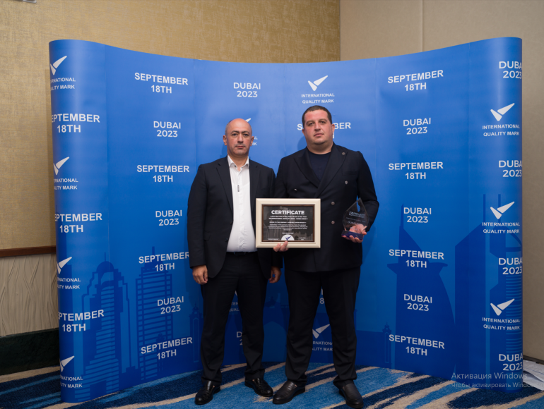 Տեղի ունեցավ Որակի նշան Դուբայ 2023 International Quality Mark Dubai 2023-ը (տեսանյութ)