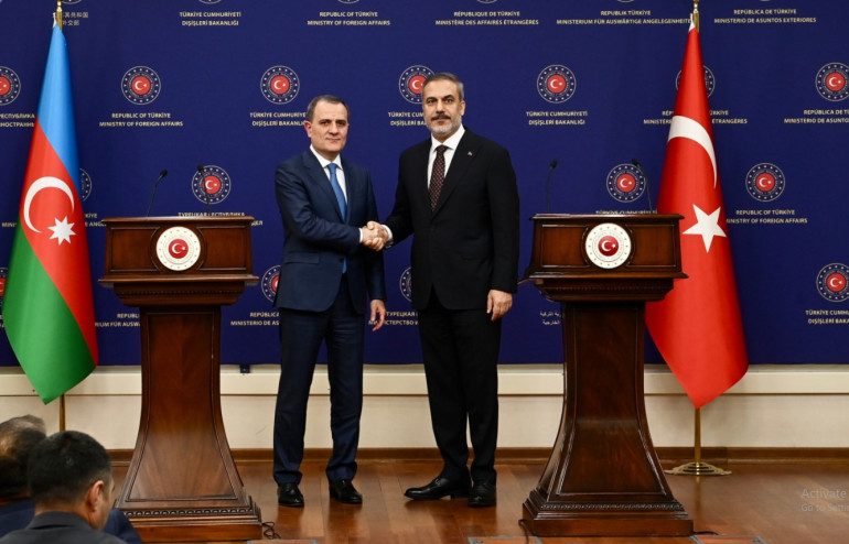 Ադրբեջանի և Թուրքիայի ԱԳ նախարարները քննարկել են հայ-ադրբեջանական խաղաղության օրակարգի հեռանկարները