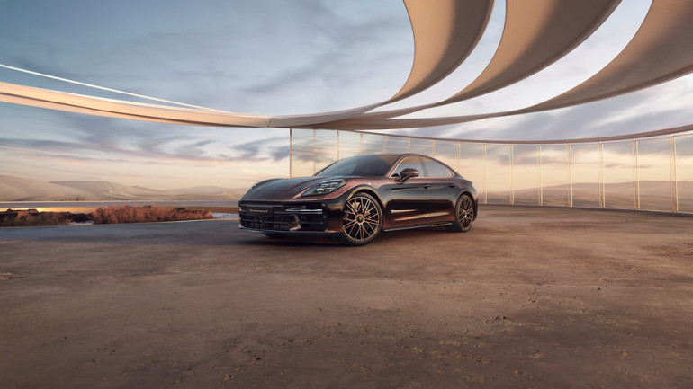 Porsche-ն ներկայացրել է Panamera-ի բացառիկ տարբերակը՝ ոսկեզօծ թափքով (լուսանկարներ)