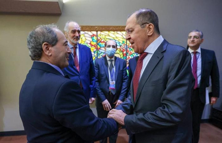 Լավրովը Սիրիայի արտգործնախարարի հետ քննարկել է իրավիճակը Մերձավոր Արևելքում Լավրովը Սիրիայի արտգործնախարարի հետ քննարկել է իրավիճակը Մերձավոր Արևելքում