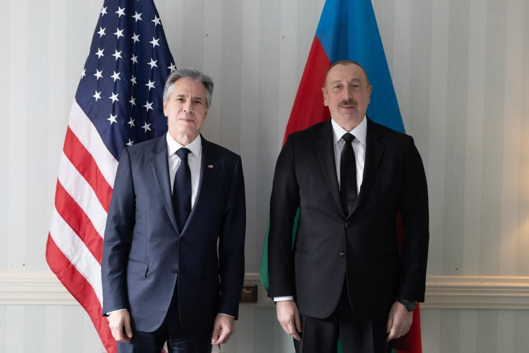 Ալիևը Բլինկենին «հիշեցրել է» Հայաստանում ընդդիմադիրների ձերբակալության, անազատության մեջ նրանց մահվան դեպքերի մասին՝ բողոքելով երկակի ստանդարտներից