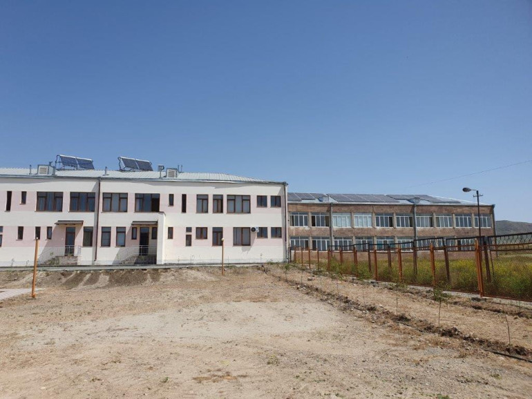 Solar photovoltaic station at the kindergarten of the border village Yeraskh Solar photovoltaic station at the kindergarten of the border village Yeraskh