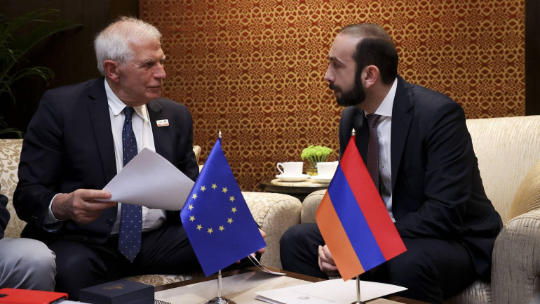 Միրզոյանը Բորելին ներկայացրել է Հայաստանի և Ադրբեջանի միջև հարաբերությունների կարգավորման գործընթացում վերջին զարգացումները Միրզոյանը Բորելին ներկայացրել է Հայաստանի և Ադրբեջանի միջև հարաբերությունների կարգավորման գործընթացում վերջին զարգացումները