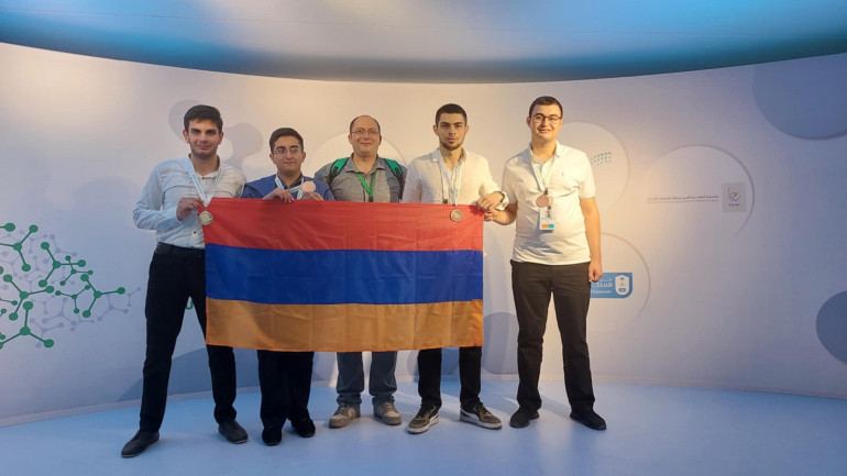 Քիմիայի միջազգային օլիմպիադայից հայաստանցի դպրոցականները վերադարձել են չորս մեդալով