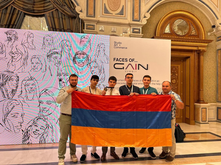 ՀՀ դպրոցականները բրոնզե մեդալ են նվաճել  արհեստական բանականության առաջին միջազգային օլիմպիադայում