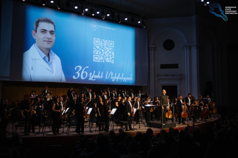 «Սիմֆոնիկ հայ ֆիլմ» բարեգործական համերգի հասույթը կազմել է 12 մլն 500,000 դրամ (լուսանկարներ)