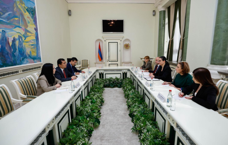 Գլխավոր դատախազը Հայաստանում Չինաստանի գործերի հավատարմատարի հետ քննարկել է փոխգործակցությունը զարգացնելու հեռանկարները