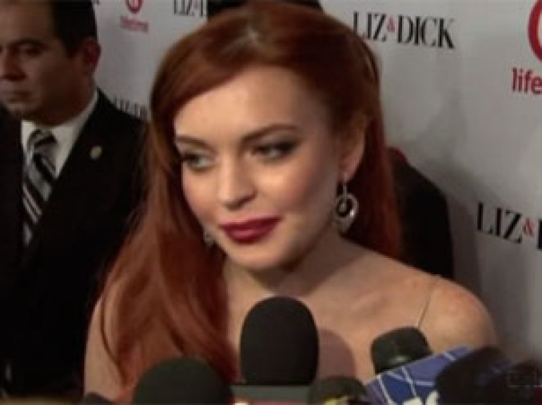 Lindsey Lohan talks about playing Liz Taylor