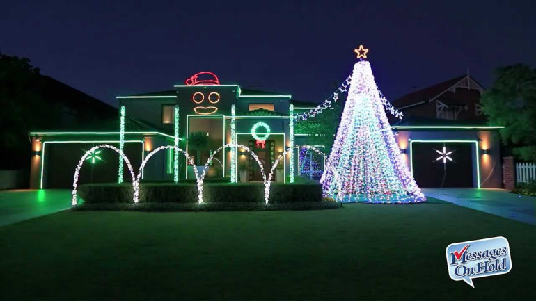 Amazing Perth Christmas Lights 2012 "Gangnam Style"