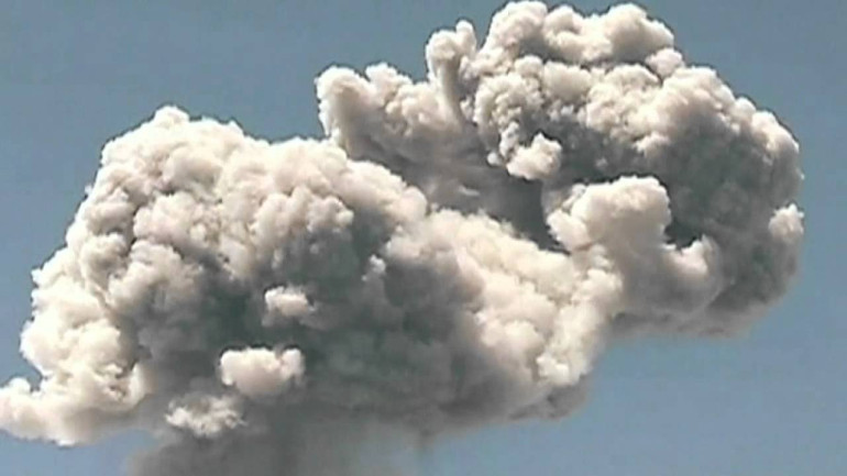 Ecuador's Tungurahua volcano spews lava and ash into the sky