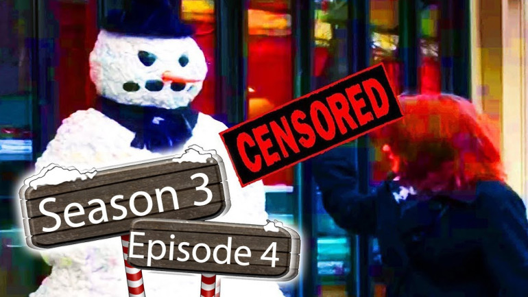Funndy Scary Snowman (prank)