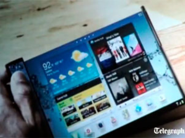 Samsung Unveils Smartphone with New Screen