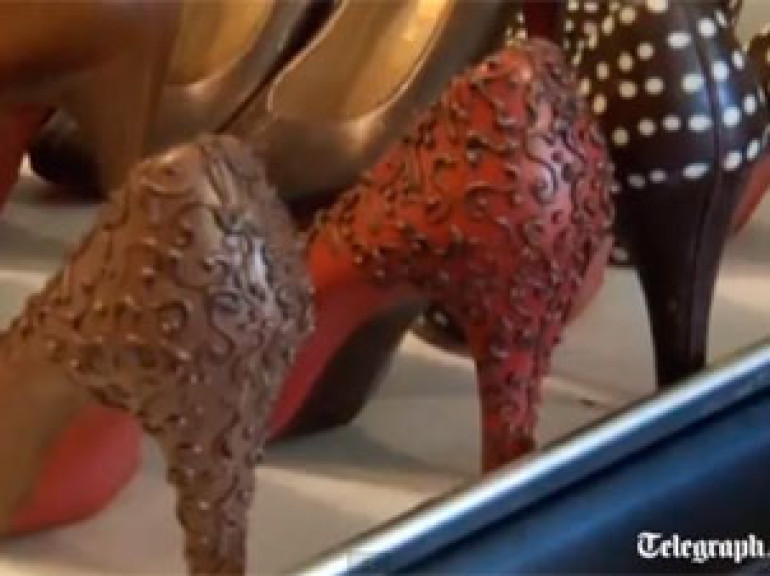 Chocolate shoes a runaway success for Valentine