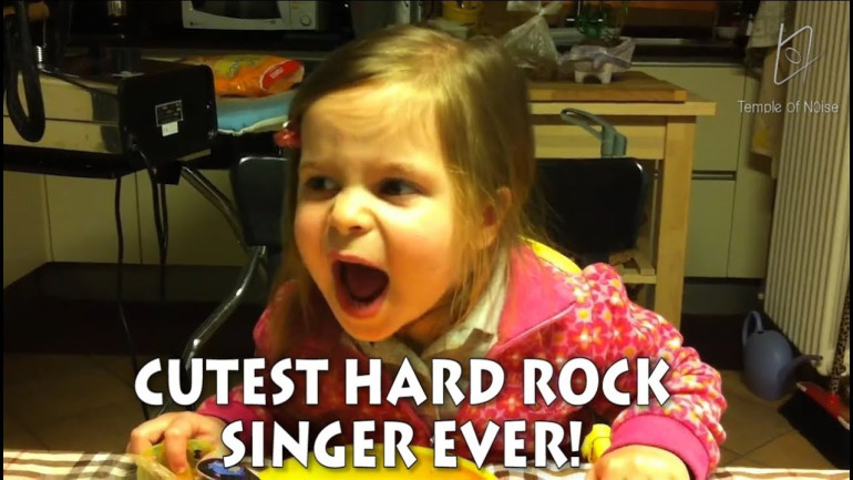 The Cutest Hard Rock Singer Ever