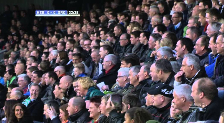 Dutch Football Cup Match Sees Cat Running into Stadium