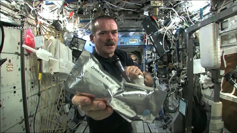 Wringing out Water on the ISS 