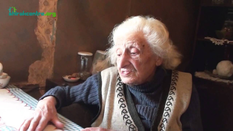 Lonely Woman, 92, Lives in Shack in Armenia's Gyumri