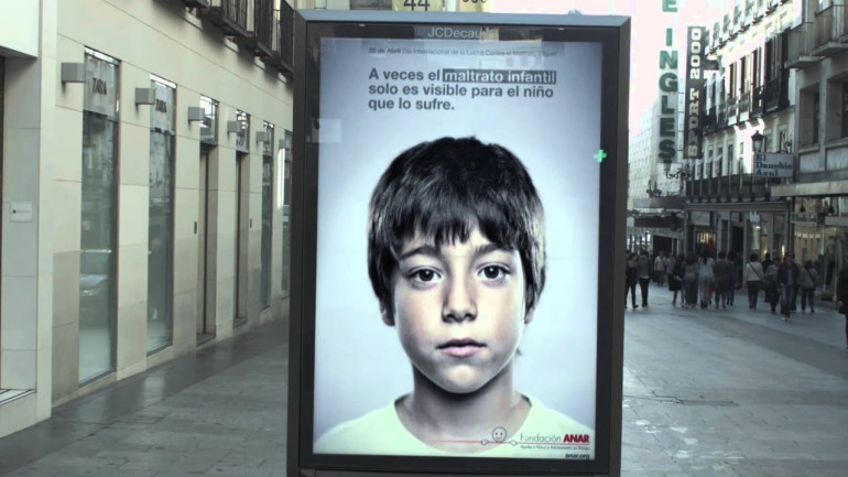 'Only for Children' - Campaign Poster to Protect Kids from Violence