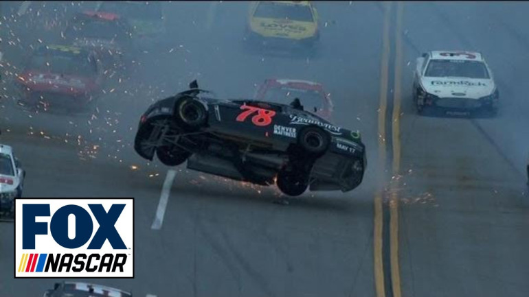 NASCAR Crash at Talladega 