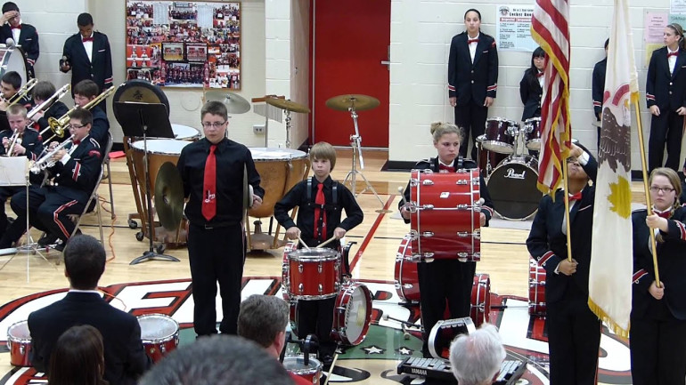 Star Spangled Banner Cymbal Fail 