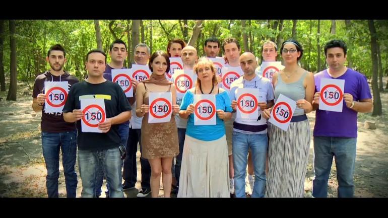 Armenian Celebrities Protest Higher Transport Fares