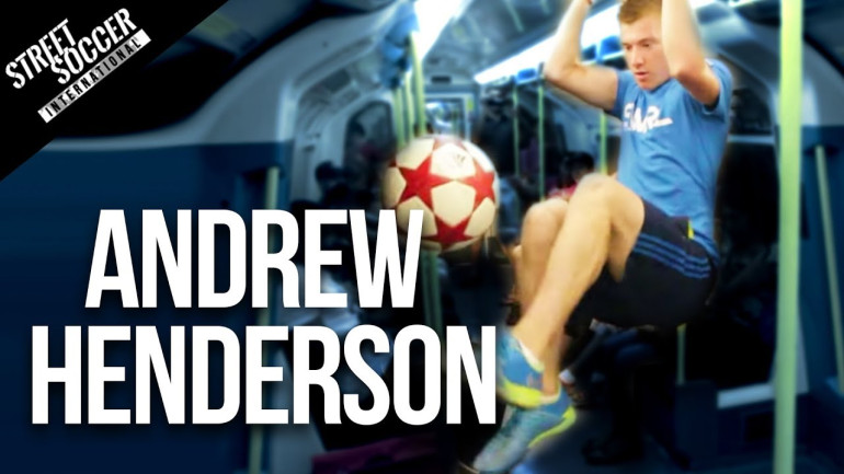 Insane Football Skills - World Freestyle Champion Andrew Henderson